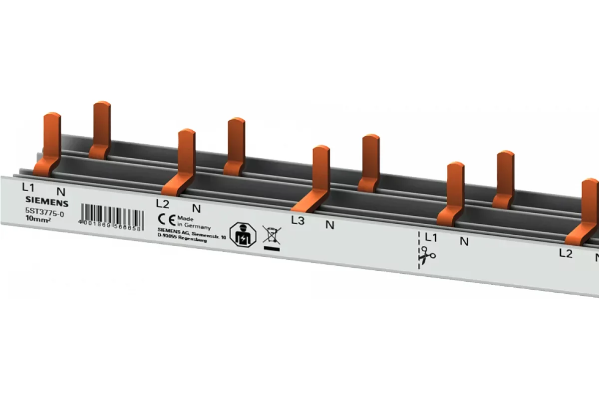 Siemens 5ST3772 — Сборные шины 5ST для модульных устройств