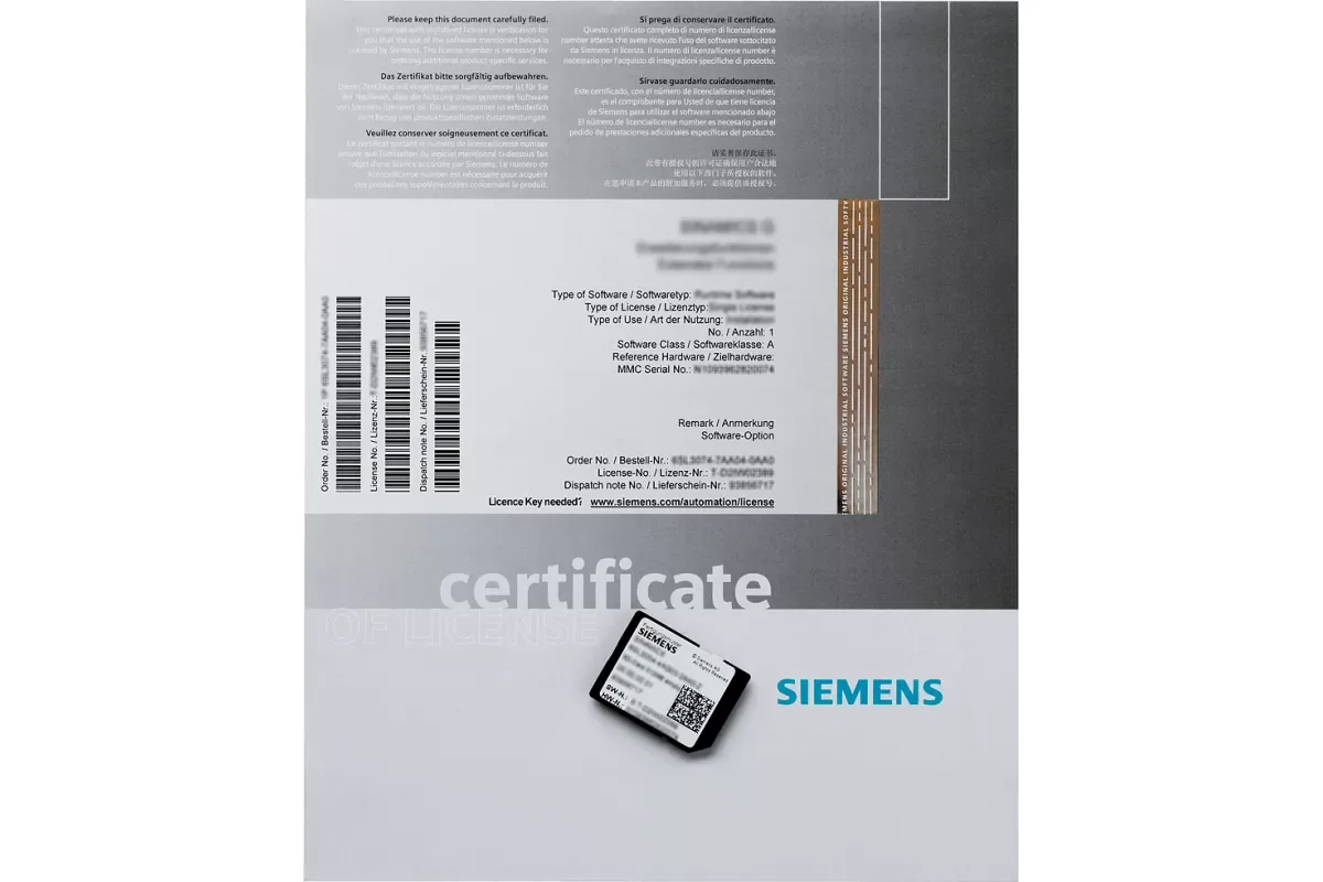 Siemens 6FC5252-7AX21-4AG0 — SINUMERIK 840D TOOLBOX ВЕРСИЯ