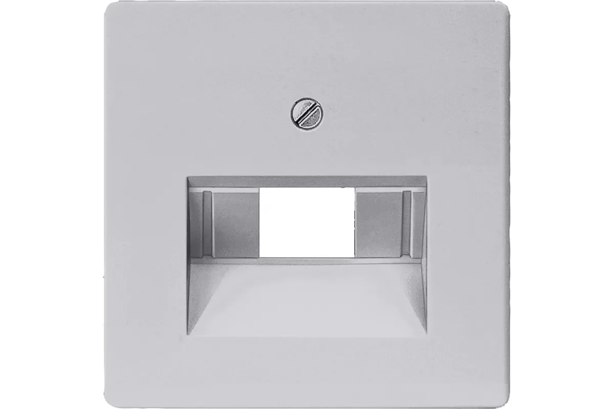 Siemens 5TG1253 — Delta i-system алюминевый металлик крышка розетки для rf/tv/sat