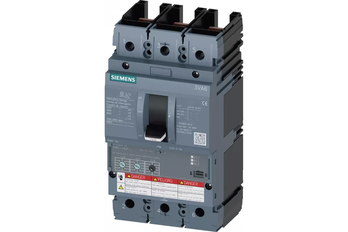 Siemens 3VA6140-8KQ41-2AA0 — Автоматический выключатель