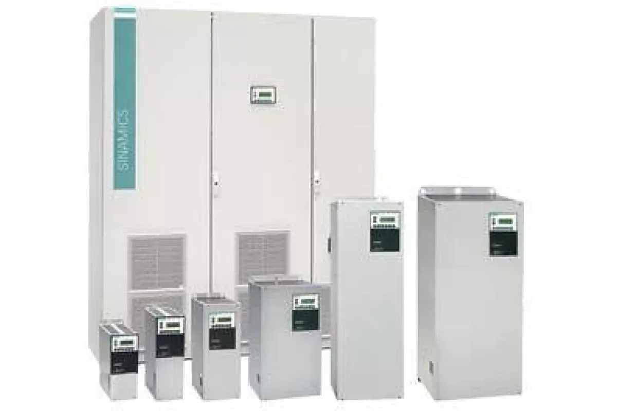 Siemens 6SE0100-1AC33-0AA7-Z C57+G01+G04+K14+L00+T76+V73 — компонент приводной техники