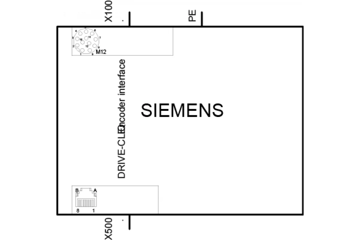 Siemens 6SL3055-0AA00-5AA3 — Модуль датчиков SMC10