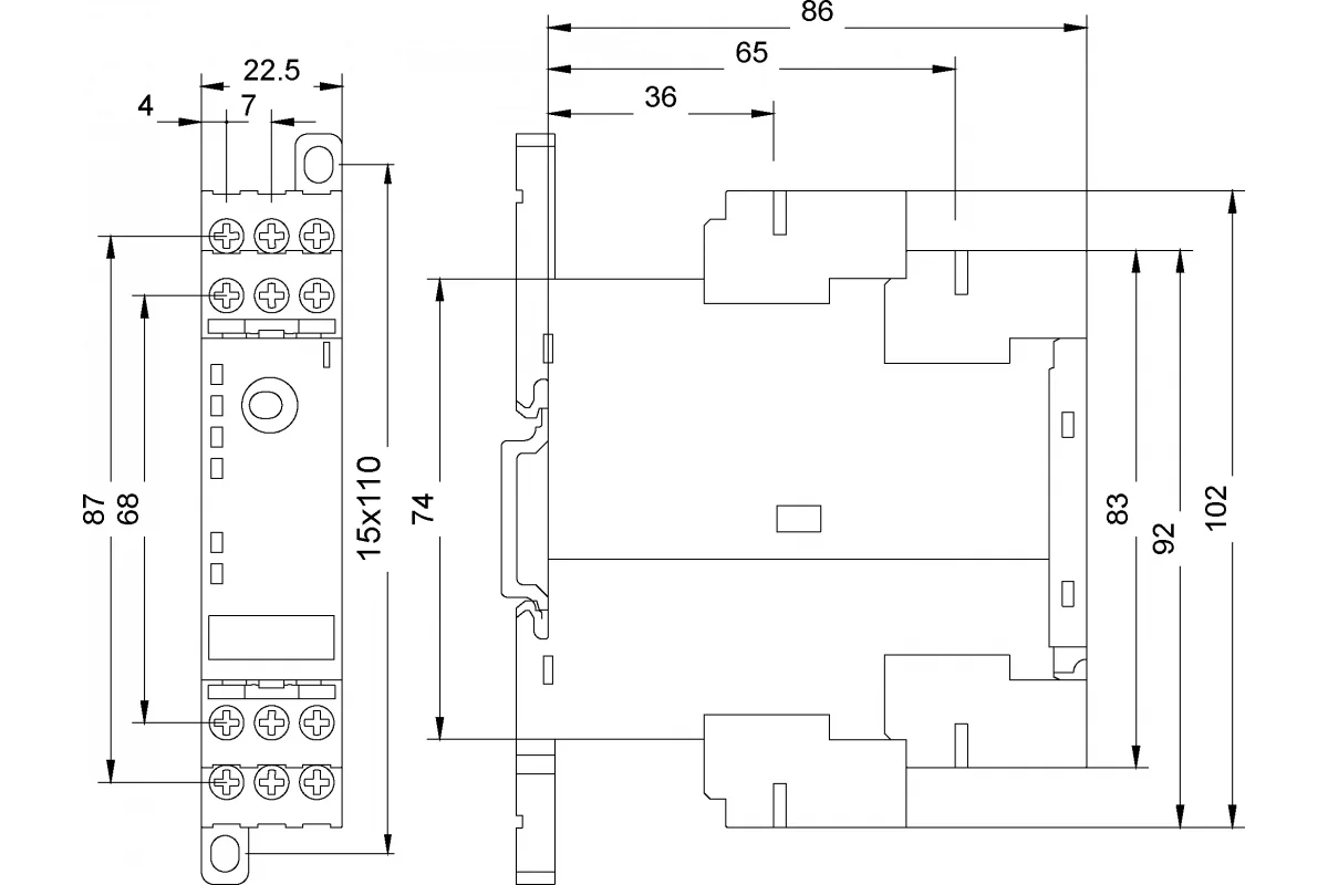 Siemens 3RH6911-1HA22 — промышленный компонент