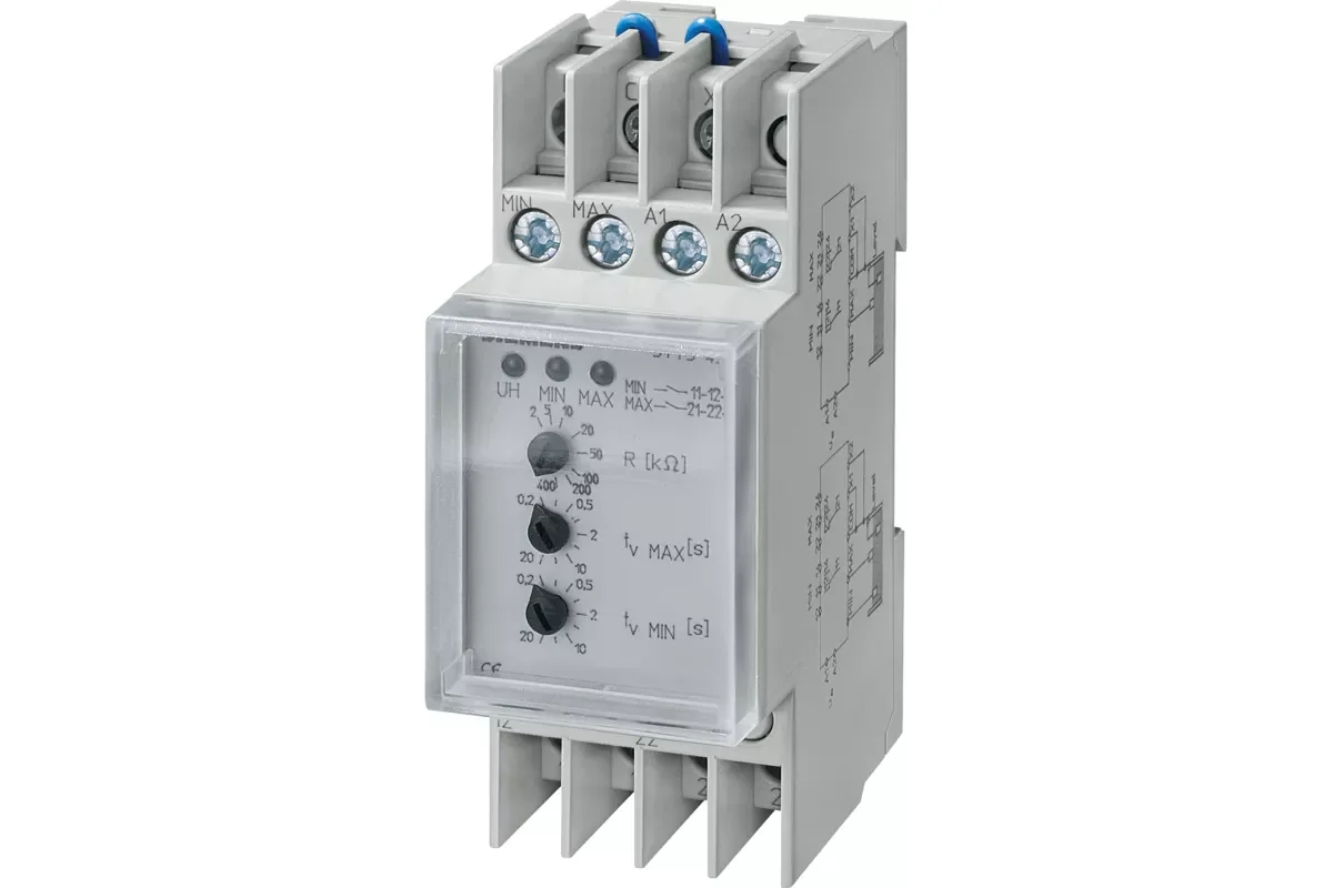 Siemens 5TT3414 — Реле напряжения >N< 5TT3 19 и 5TT3 4, установочная глубина 55 mm