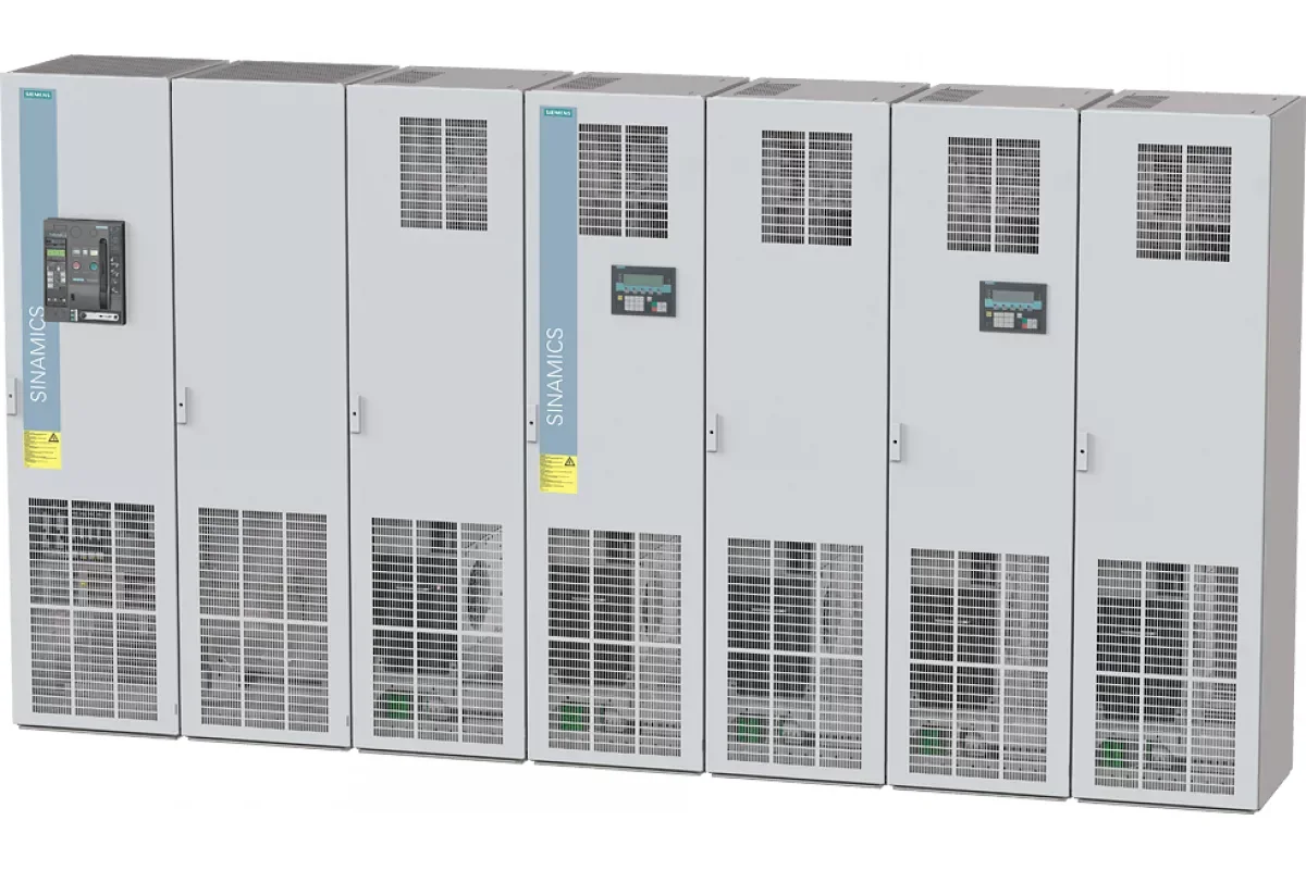 Siemens 6SL3730-7TG41-0BC3 — SINAMICS S120 Преобразователь частоты Активный Сетевой модуль + Модуль Активного