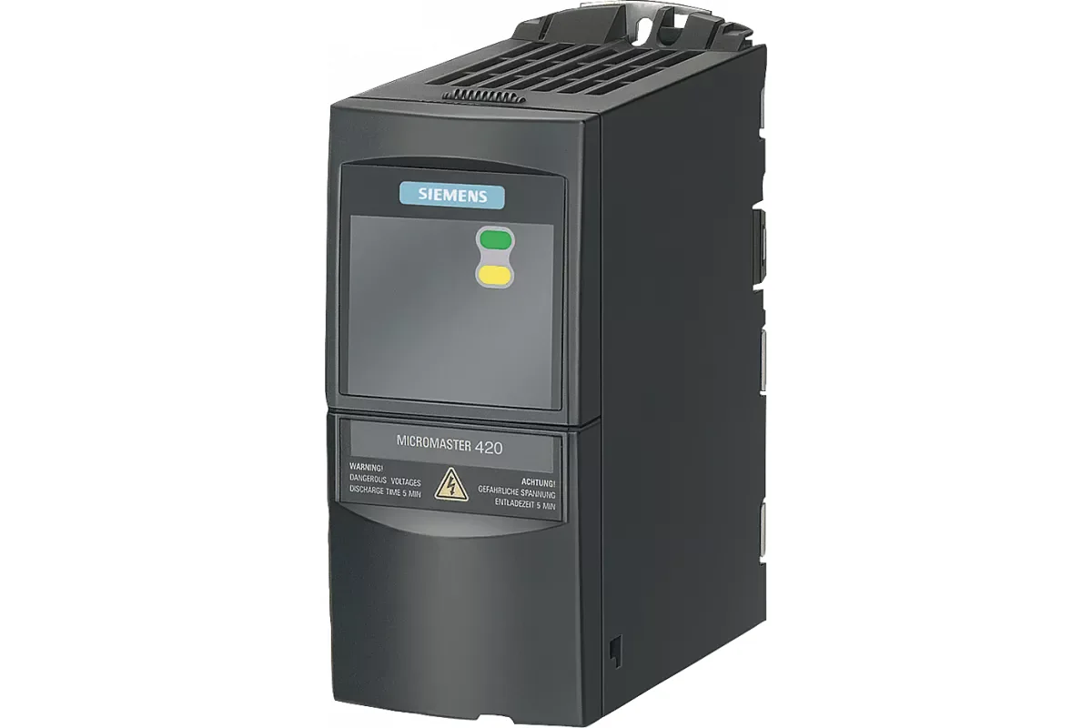 Siemens 6SE6440-2AC24-0CA1 — MICROMASTER 440 С ВСТРОЕННЫМ ФИЛЬТРОМ КЛАССА А