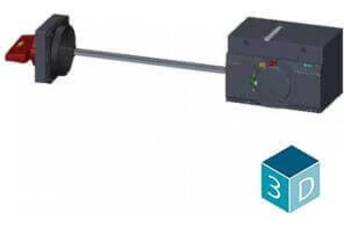 Siemens 3VA9467-0PK15 — Поворотный оператор с установкой сбоку аварийн