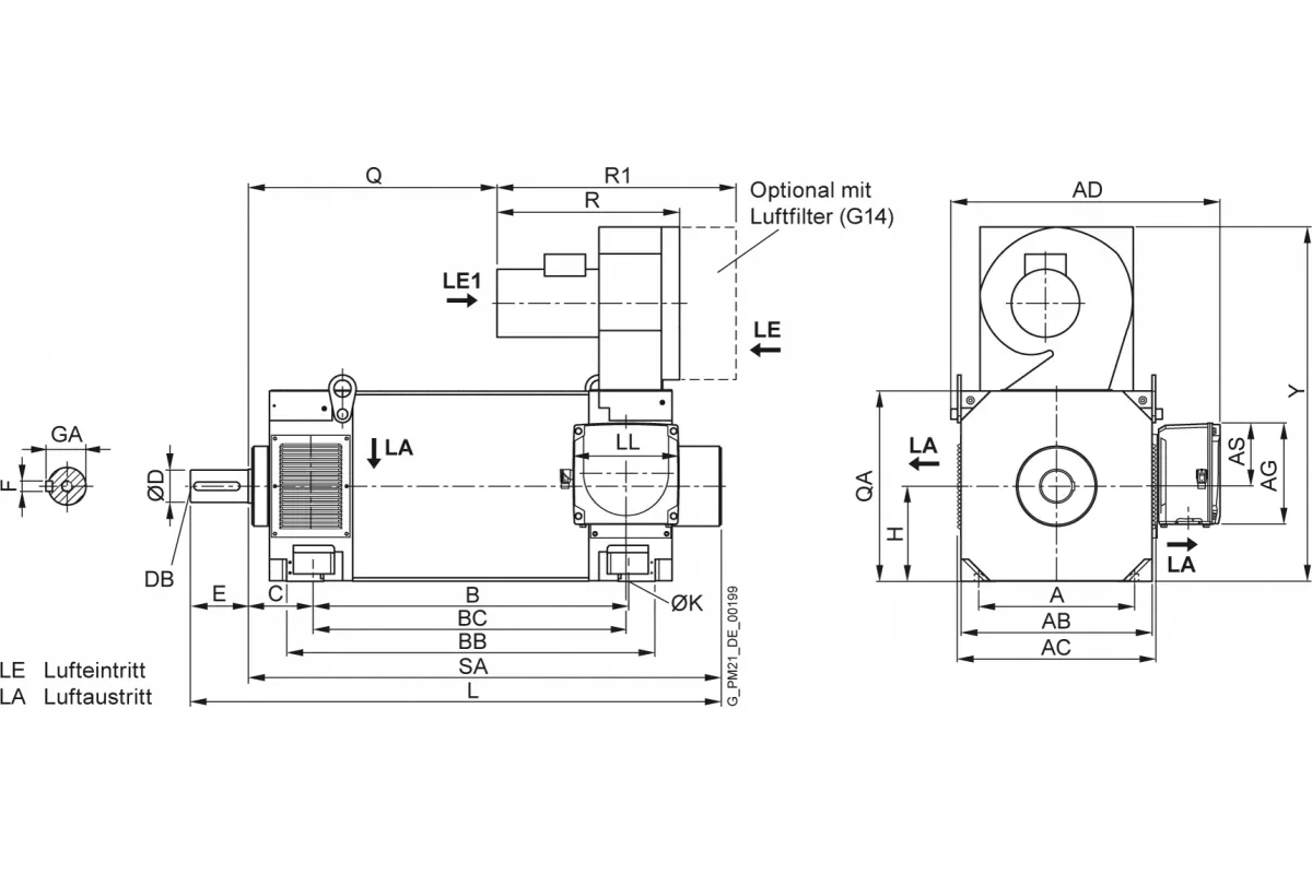 Siemens 1PQ8455-8PB80-Z A12+H70