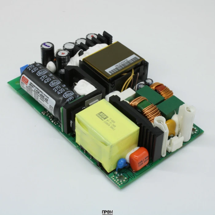 LOP-400-48, Преобразователь АC/DC открытого исполнения 400 Вт выход 48 В/8.4 А