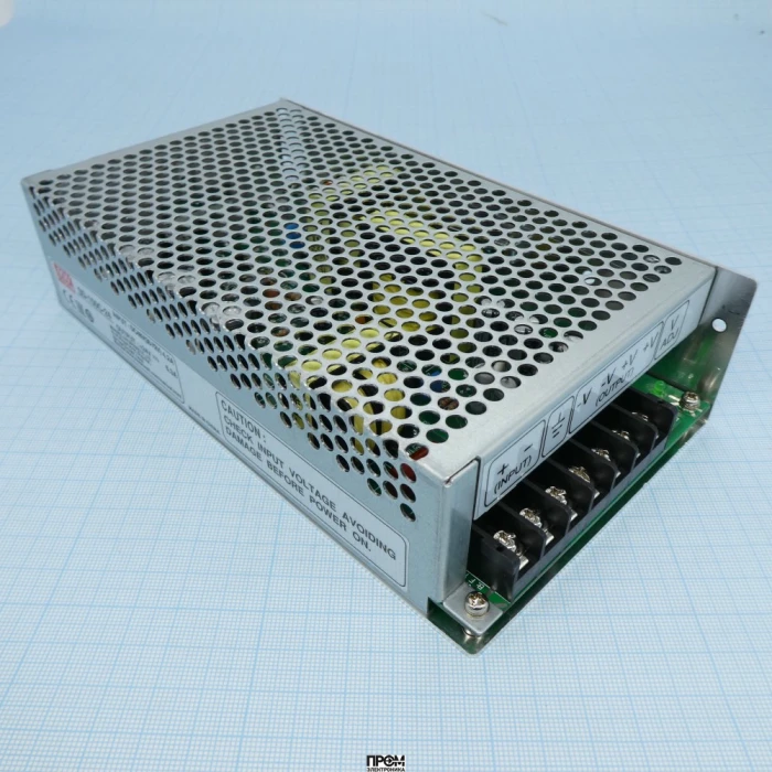SD-150C-24, DC-DC, 150Вт, Uвх=36 - 72В, Uвых=24В/6.3А, изоляция 1500В DC, рег. Вых=±10%Uном, в кожухе 199х110х50мм, -10°С…+60°С