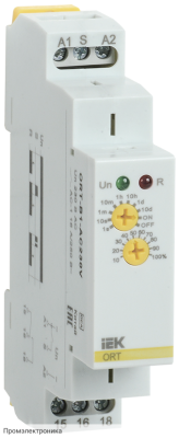 ORT 1 контакт 230В AС IEK - реле задержки выключения