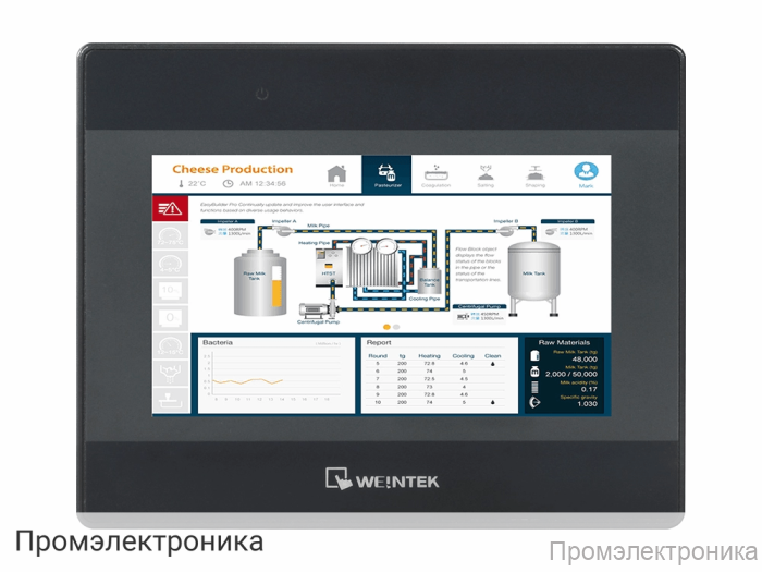 MT8052iP - 4.3" панель оператора