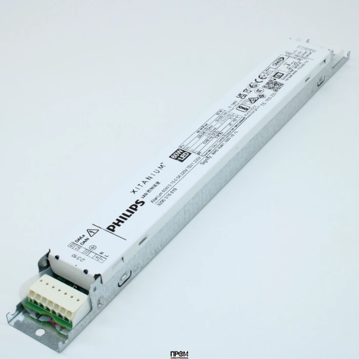 XITANIUM 60W 0.15-0.5A 220V TD21 230V, AC-DC, 60Вт, ККМ, стабилизация тока, вход 198…264В AC/ 168…275В DC, 45…66Гц, выход (0.15А) 0.15…0.5А / 50…220В DC, в корпусе 280x30x16мм, -25…+50°C, Programmable, LEDset, Corridor Mode, Touch & Dim, DCemDim, CLO