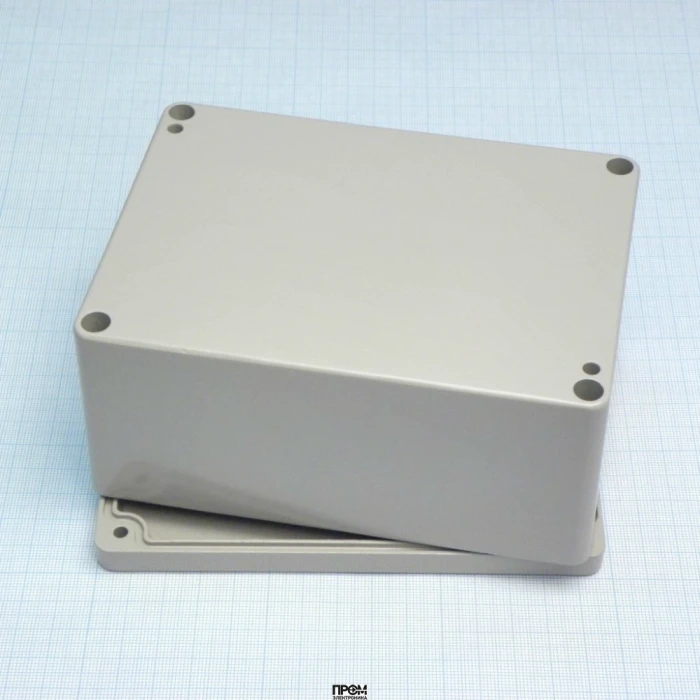 G115G, Герметичный алюминиевый корпус IP65, светло-серый