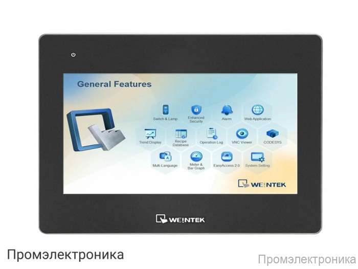 cMT2108X2 - 10.1″ панель оператора Weintek (CODESYS, MQTT, OPC UA)