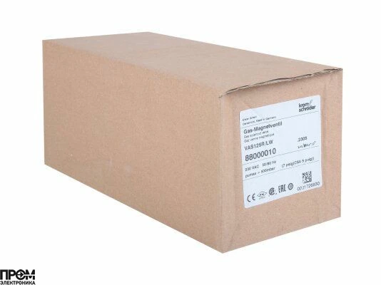 Газовый электромагнитный клапан Kromschroder VAS125R/LW