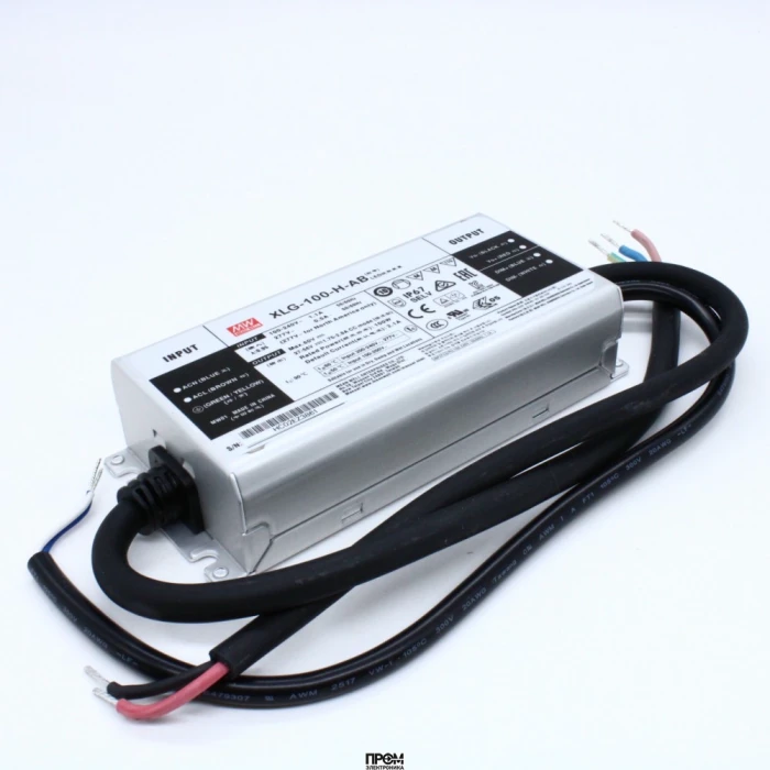 XLG-100-H-AB, Источник электропитания светодиодов класс IP67 96Вт 27-56В/875-2780мА стабилизация тока