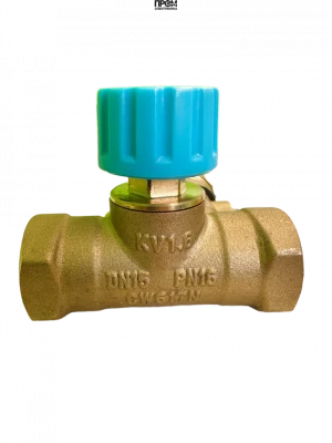 Ручной балансировочный клапан CDT с внутренней резьбой DN25 без ниппелей &quot;XK&quot;