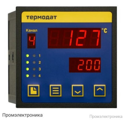 Термодат 11М6-А-4Р-2М (4УВ/4Р/485/2М) - измеритель температуры