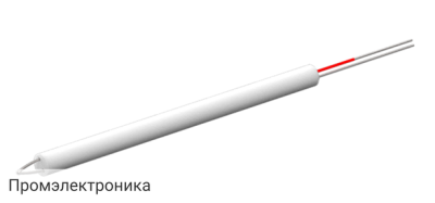 ДТПS021 - высокотемпературная термопара (до 1300 градусов) с защитным чехлом из корунда (CER795)