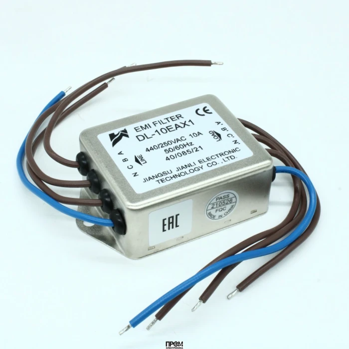 DL-10EAX1, Трехфазный сетевой фильтр