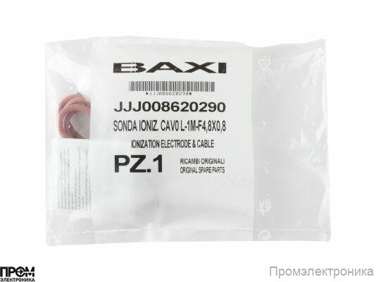 Электрод ионизации с кабелем Baxi, JJJ008620290