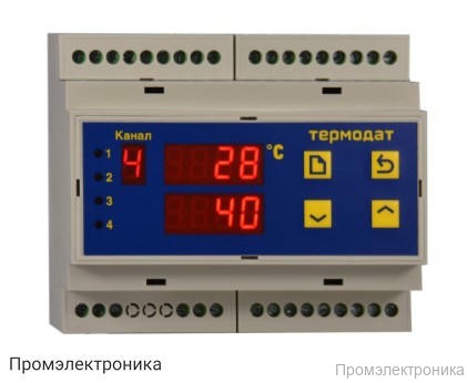 Термодат 11M6-Р6-4Р (4УВ/4Р) - измеритель температуры