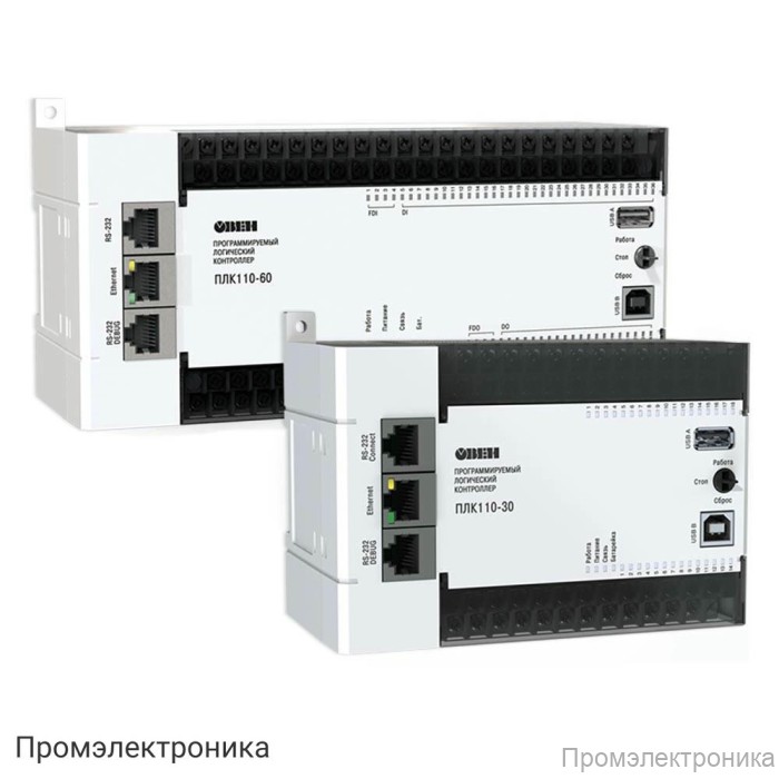 ПЛК110 [М02] - контроллер для средних систем автоматизации с DI/DO (Модифицированный 02)