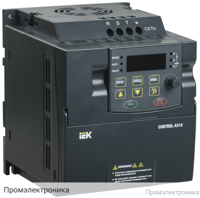 CONTROL-A310 380В 3Ф 1,5кВт 3,7A IEK - преобразователь частоты
