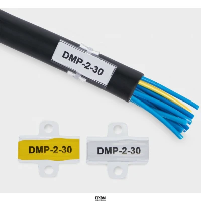 Держатель маркера DMP-2-30, Контейнер для маркера, крепление на кабеле стяжкой, высота устанавливаемого маркера 4,6 мм, в упаковке 200 держателей для установки маркера HIC