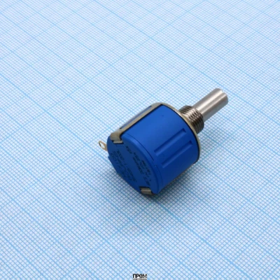 3540S-1-203L, Потенциометр 20кОм 2Вт, линейный, вал 6.34мм