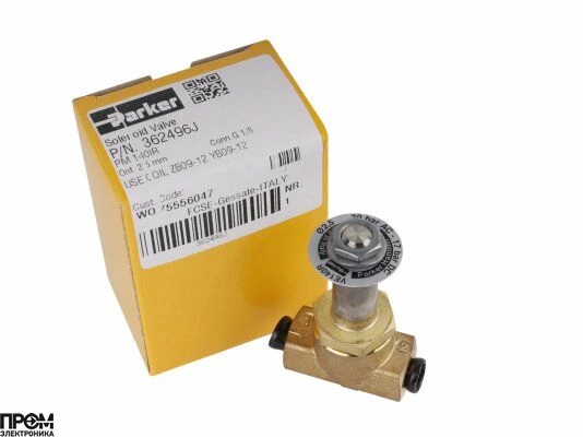 Жидкотопливный электромагнитный клапан Parker PM140IR