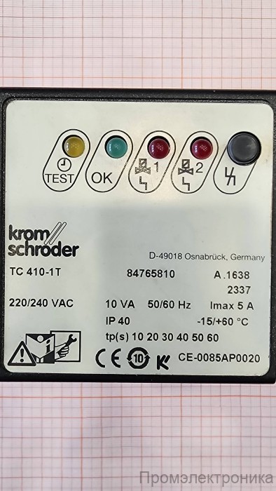 Блок контроля герметичности Kromschroder TC 410-1T, 84765810