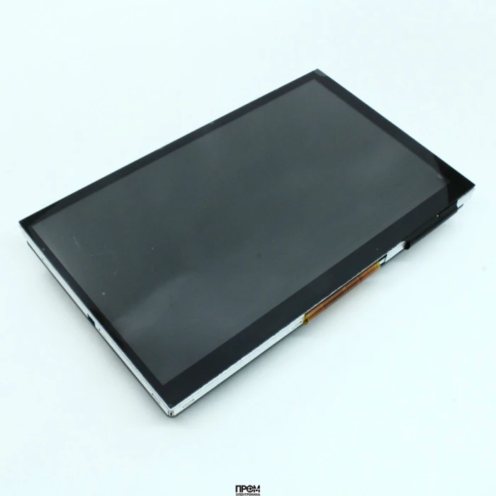 WF70A2TIFGDHGV#, TFT 7.0", 800 x 480, 16:9, емкостная сенс.панель PCAP с USB интерфейсом, LED подсветка, интерфейс RGB, яркость 350 cd/m2, встроенный контр. TFP401, поддержка HDMI, 40-pin GPIO разъем для Raspberry Pi, 12 o'clock. -20...+70°C