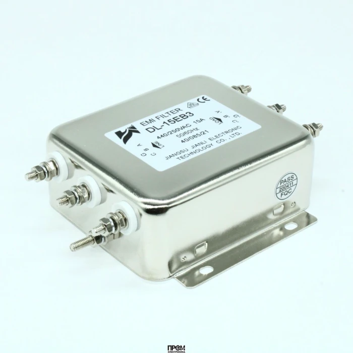 DL-15EB3, Трехфазный сетевой фильтр 15А 380/220В