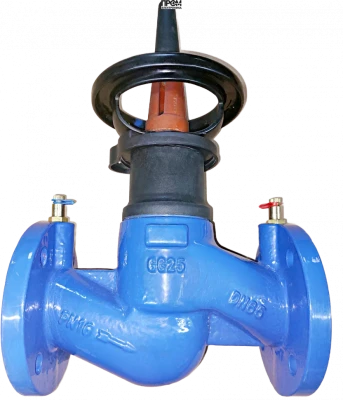 V4S125 Клапан балансировочный фланцевый DN125 PN16, с измерительными ниппелями