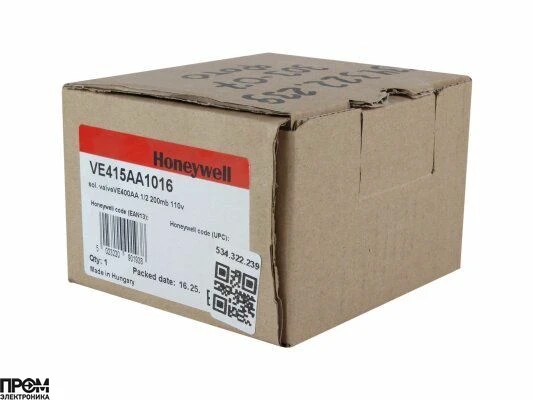 Газовый электромагнитный клапан Honeywell VE415AA1016