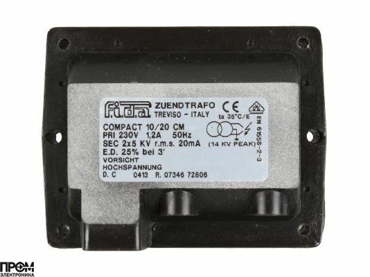 Трансформатор поджига Fida Compact 10/20 CM, 25%
