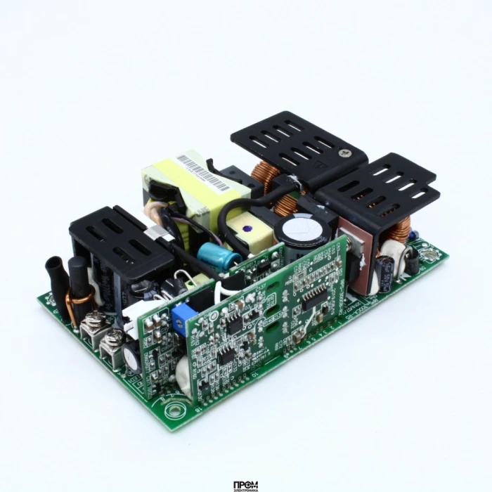RPS-300-12, AC-DC, med, 300Вт (200 Вт без обдува), ККМ, вход 90…264В AC 47…63Гц, 127…370B DC, выход 12В/25А, рег. вых. 11.4…12.6, изоляция 4000В AC, на плате 127х76.2х35мм, -30…+70°С, режим SB выход 5В/1А