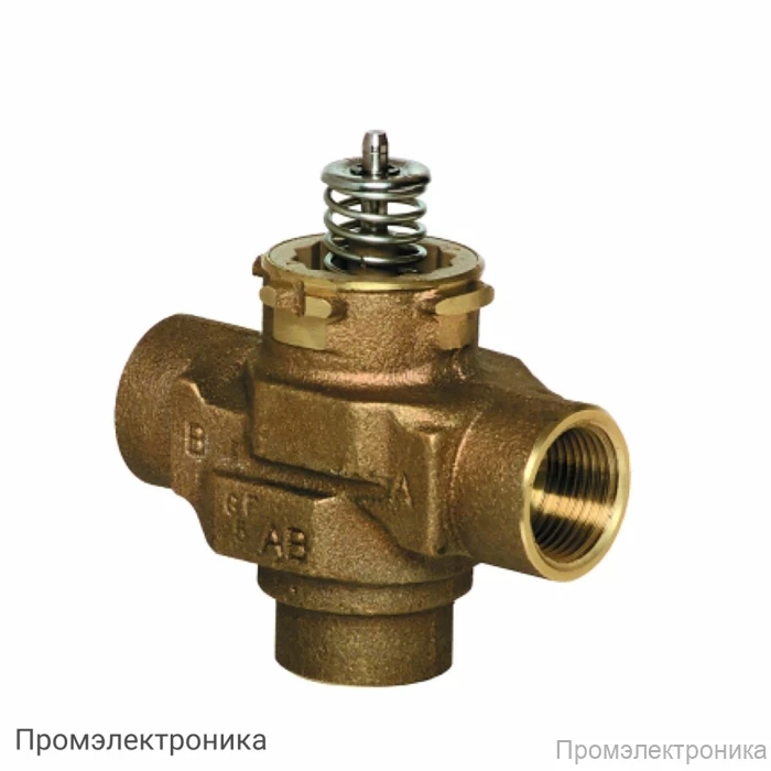 Регулирующий зональный 3-х ходовой клапан ВР DN20 (G 3/4") Kvs 7 Honeywell VCZMH6000/U