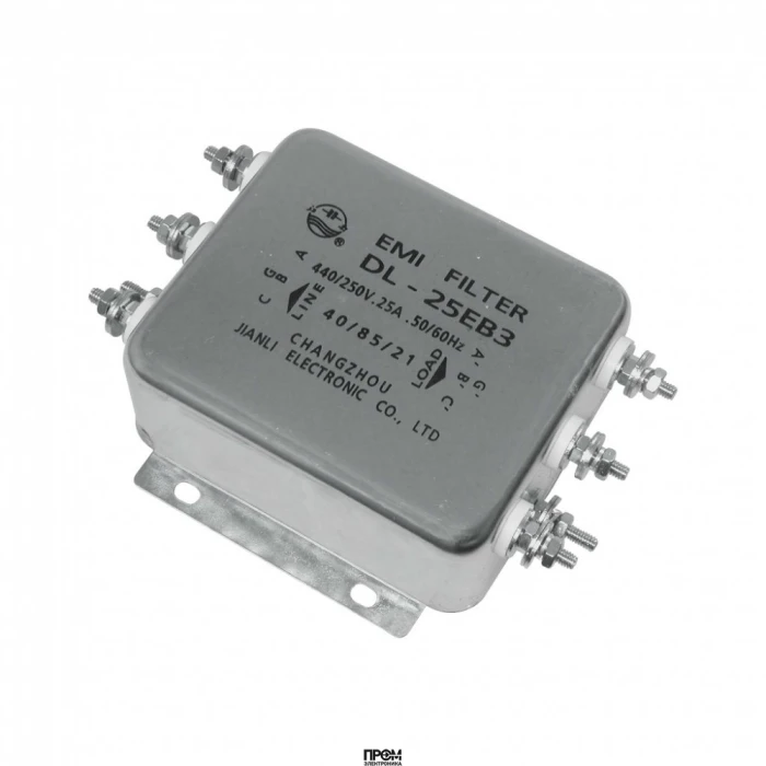 DL-25EB3, Трехфазный сетевой фильтр 3х25А 250В