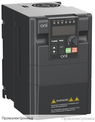 A150 380В 3Ф 3,7кВт 10А - преобразователь частоты со встроенным тормозным модулем