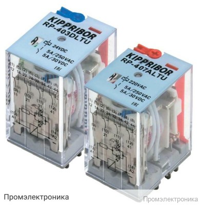 RP - промежуточные реле общепромышленные