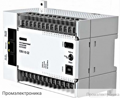 ПЛК110-220.32.Р-М - контроллер для средних систем автоматизации с DI/DO