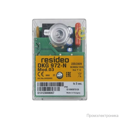 Топочный автомат Honeywell DKG 972-N Mod.05