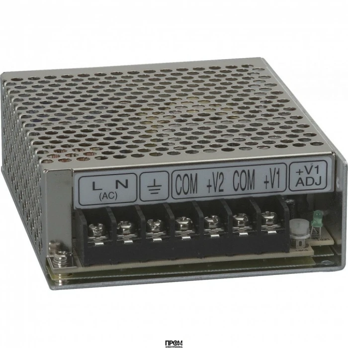 AD-155A, AC-DC с зарядником, 155Вт, вход 88…264В AC, 47…63Гц /124…370В DC, выход 1: 13.8В/10.5A, выход 2: 13.3В/0.5A (Зарядник), изоляция 3000В AC, в кожухе 199х110х50мм, -10…+50°С