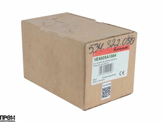 Газовый электромагнитный клапан Honeywell VE4025A1004