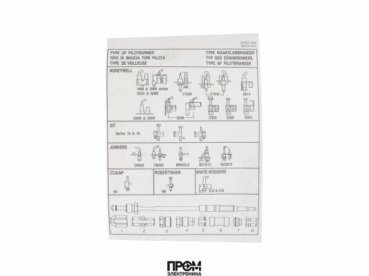 Термопара Honeywell Q370A 1006