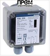 KSL24 Электронное реле потока для воздуха, IP65, SPDT, 24Vac/dc, 130мм