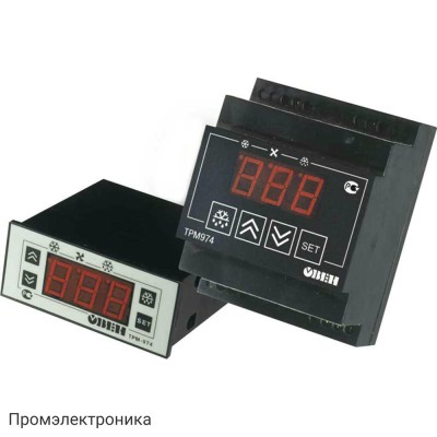 ТРМ974 - блок управления средне- и низкотемпературными холодильными машинами с автоматической разморозкой